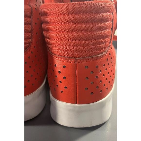 Men's Size 9 Nike Flystepper 2k3 Athletic Sneaker Red/White High - Picture 11 of 16